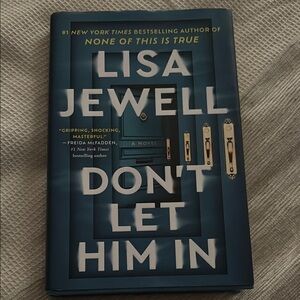 Lisa Jewell 'Don't Let Him In' Hardcover Book